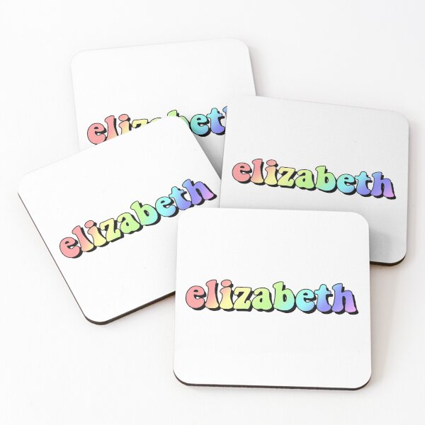 Item preview, aesthetic rainbow elizabeth name designed and sold by STAR10008.
