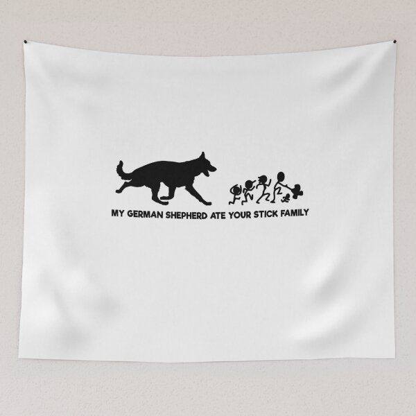 Item preview, My German Shepherd Ate Your Stick Family designed and sold by dreamy11.
