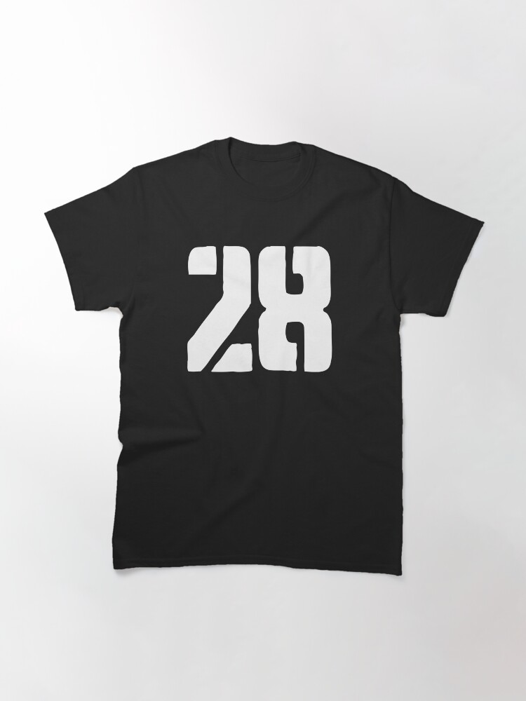 Alternate view of 28 logo white Classic T-Shirt