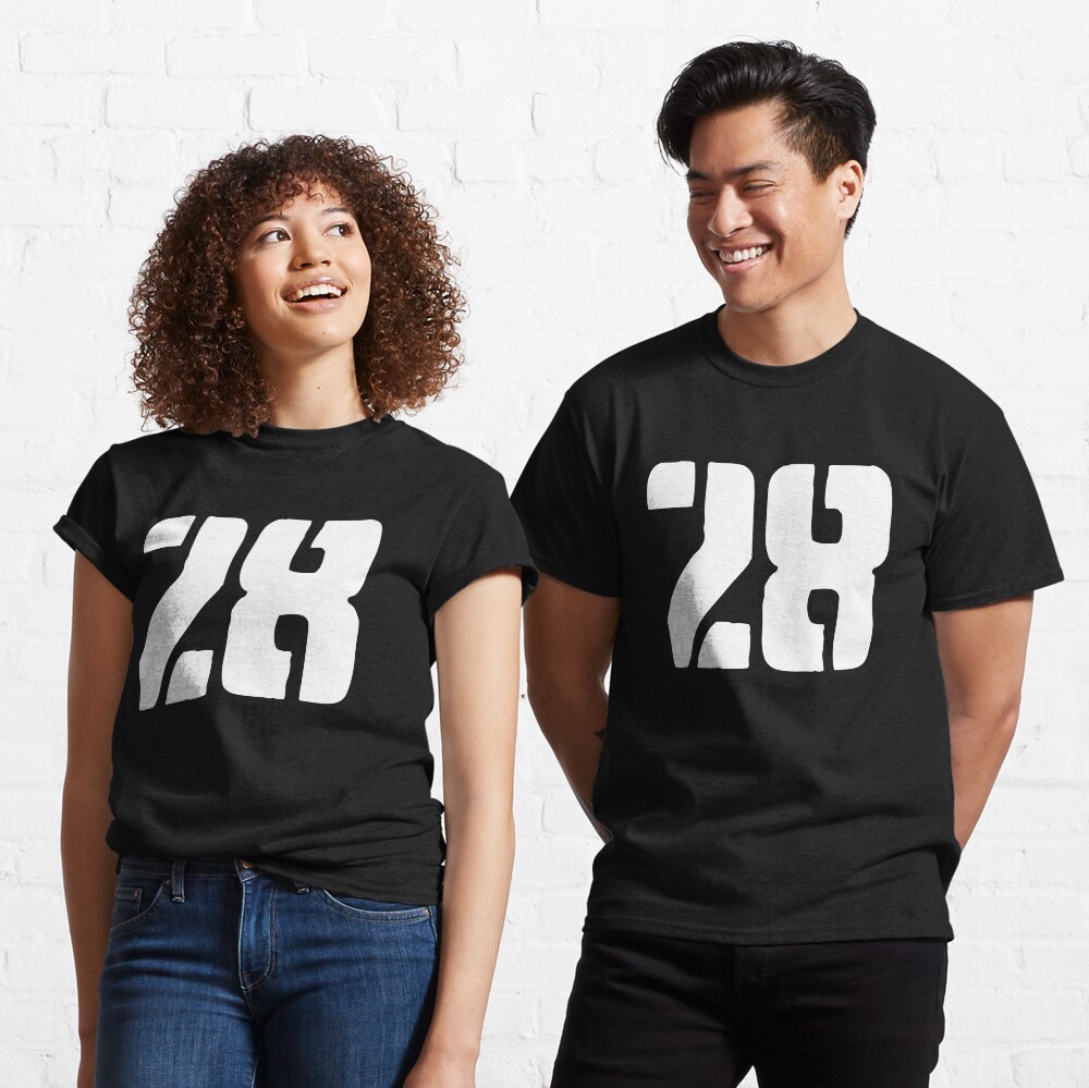 28 logo white Classic T-Shirt