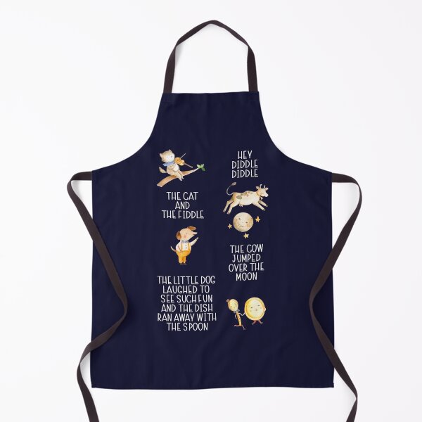 Nursery Rhyme - Hey Diddle Diddle Apron