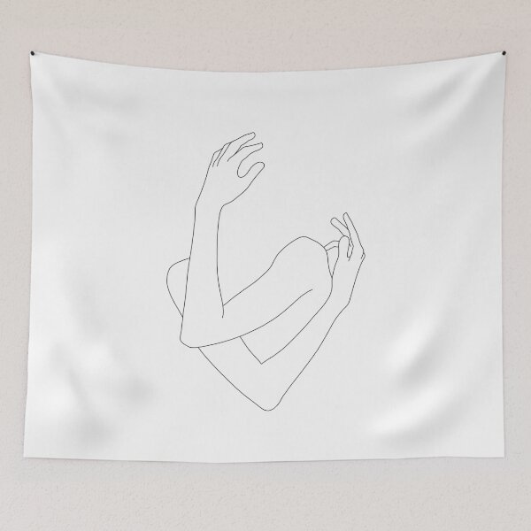 Item preview, Crossed arms illustration - Jill designed and sold by TheColourStudy.