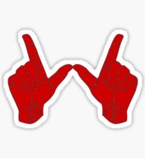 Wisco Hand Sign Sticker