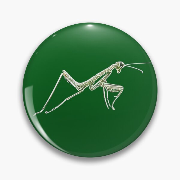 Item preview,  Praying Mantis White Alternate Print  designed and sold by designsasstultd.