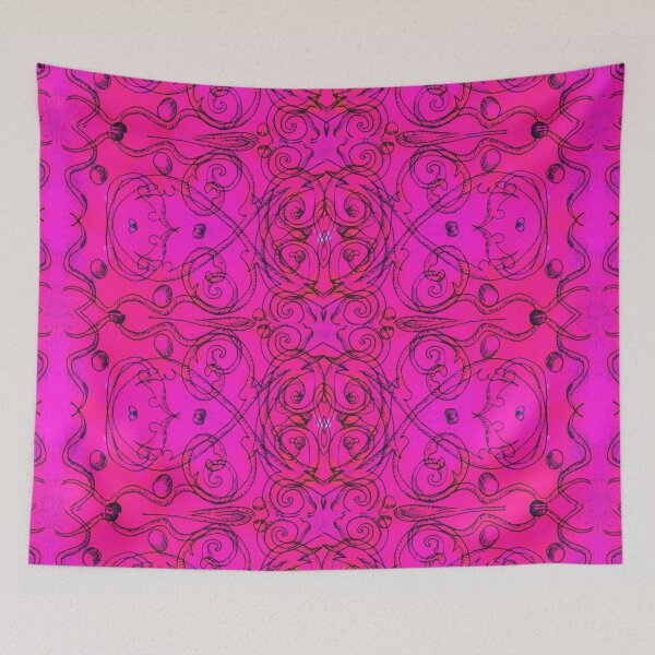 Item preview, Shirley whirly pink designed and sold by Nickdavisinghe.