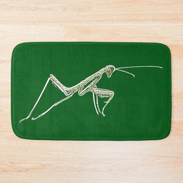 Item preview,  Praying Mantis White Alternate Print  designed and sold by designsasstultd.