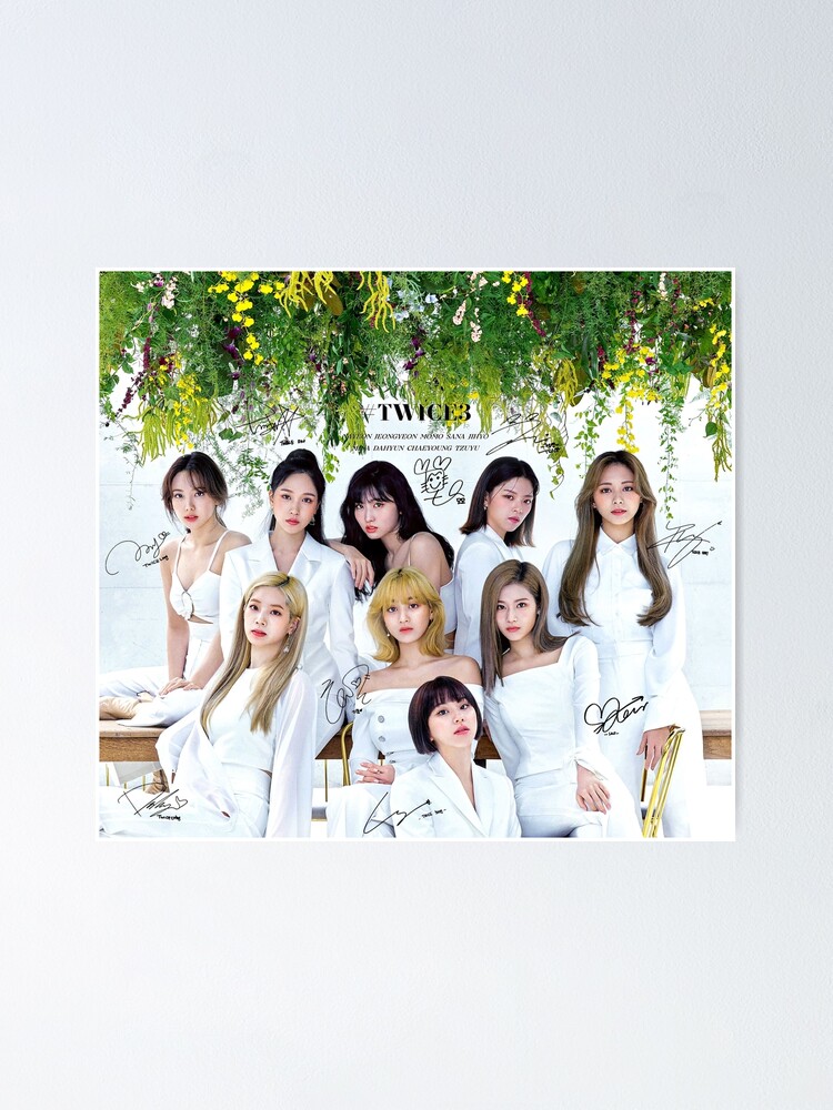 Póster «TWICE 트 와이스 - TWICE # 3 (con autógrafos IMPRESOS) | Diseño # 1 ... Póster «Twice 트 와이스 - Twice # 3 (Con Autógrafos Impresos) | Diseño # 1 ...