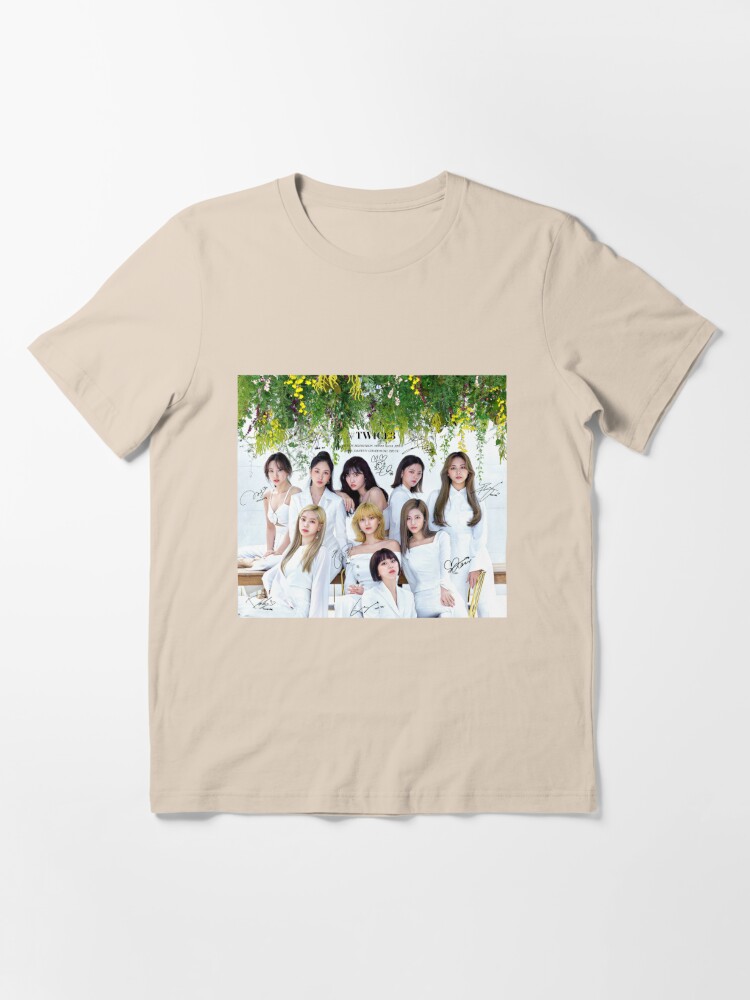 Camiseta twice membros autografos kpop