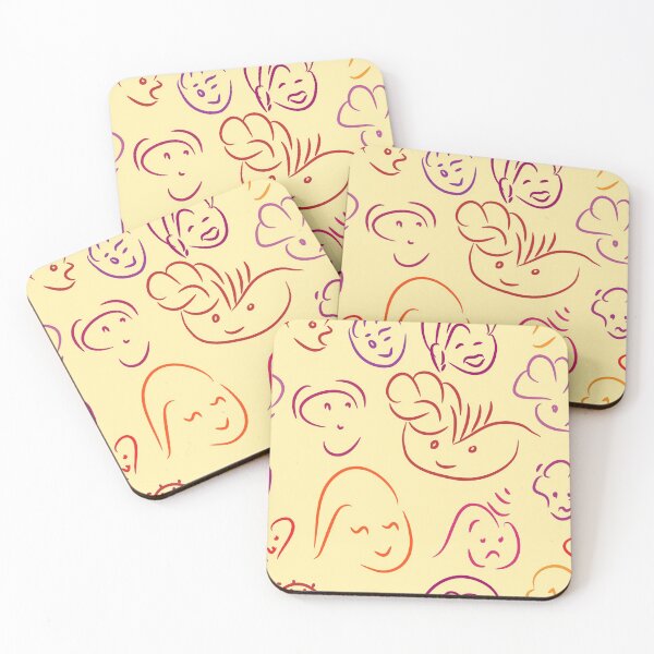 Item preview,  smiles sketch pattern designed and sold by lyricsai.