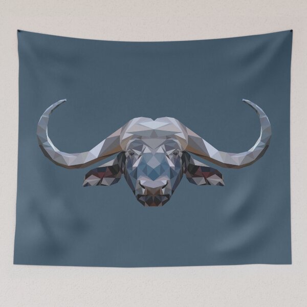 Item preview, Cape Buffalo  designed and sold by ErinFCampbell.