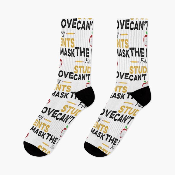 Item preview, Can't Mask The Love For My Students designed and sold by AnimaLovers.