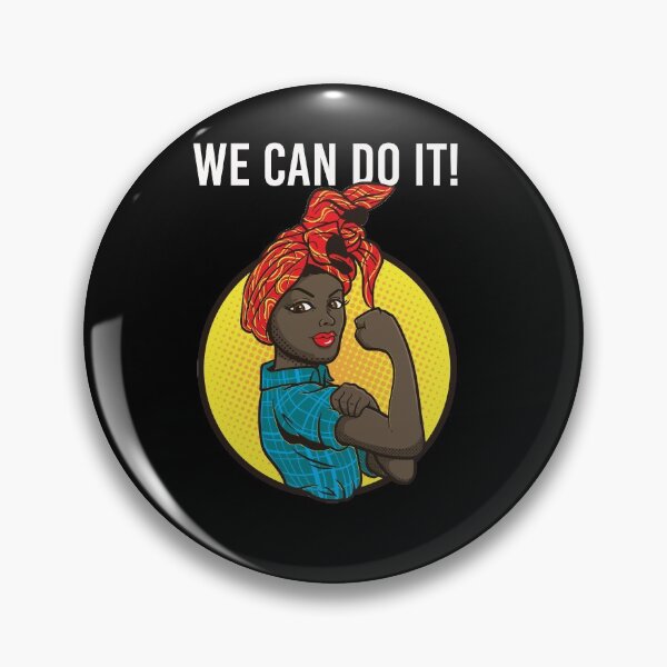 Item preview, Black Woman We Can Do It  Black Feminist designed and sold by BornDesign.