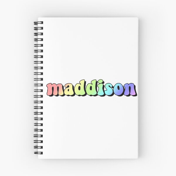 Item preview, aesthetic rainbow maddison name designed and sold by STAR10008.