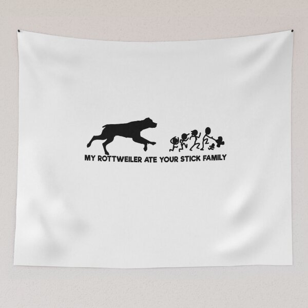 Item preview, My Rottweiler Ate Your Stick Family designed and sold by dreamy11.