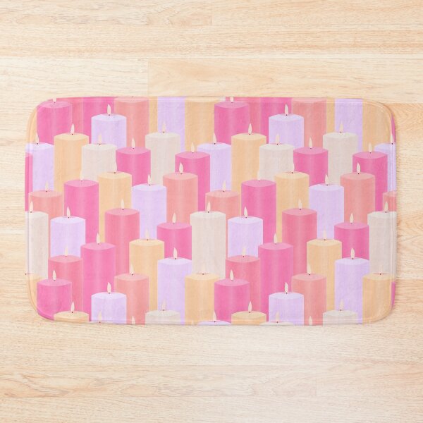 Item preview, Candles in Pastel Pink designed and sold by The Wellington Boot.