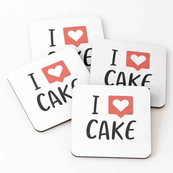 Item preview, I love cake - like social media designed and sold by bas19101.