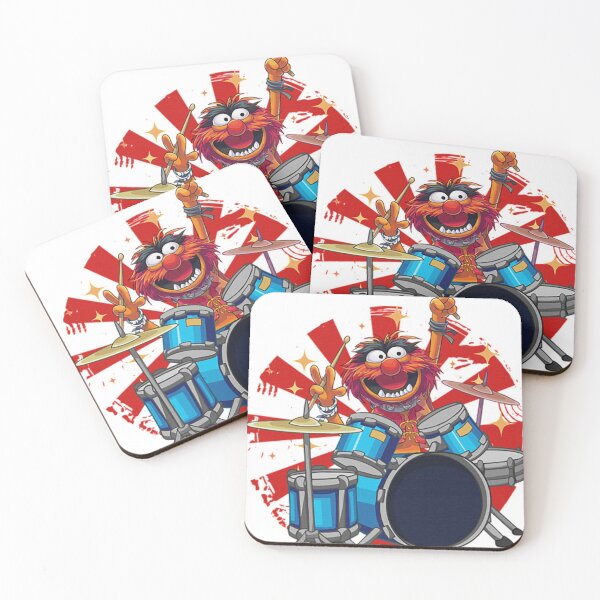 Animal Drummer The Muppets Show Coasters (Set of 4)