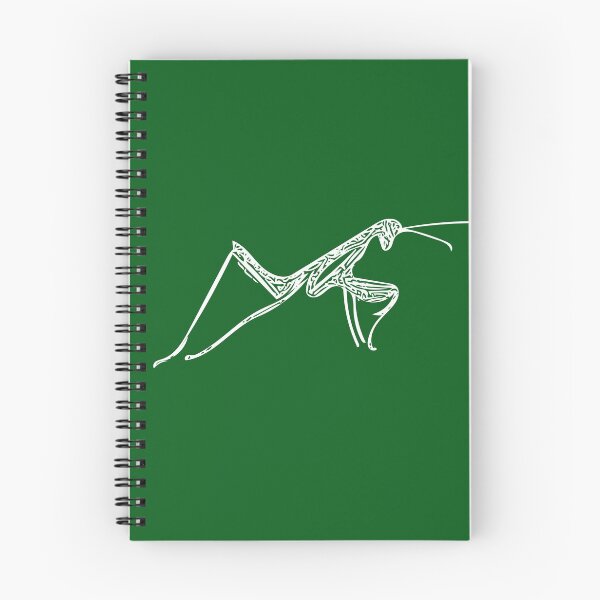 Item preview, Praying Mantis White Print  designed and sold by designsasstultd.