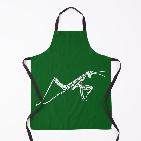 Item preview, Praying Mantis White Print  designed and sold by designsasstultd.