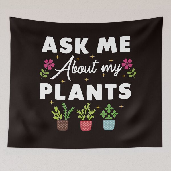 Item preview, ask me about my plants t-shirt  designed and sold by Majesticoo.