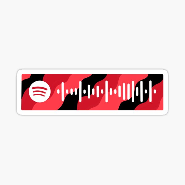 Código de Spotify de la canción del tema de Big Time Rush Pegatina