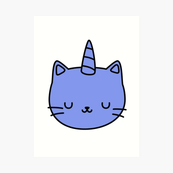 Transparent Kawaii Unicorn Cat Unikitty Cute Colorful Unicorn Cat