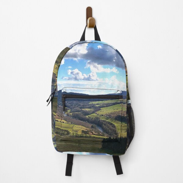 Item preview, A view from Cauld Face Hill, Thornylee along and down the valley as the River Tweed meanders past, Scottish Borders designed and sold by yourscotborders.