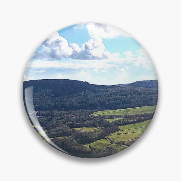 Item preview, A view from Cauld Face Hill, Thornylee along and down the valley as the River Tweed meanders past, Scottish Borders designed and sold by yourscotborders.