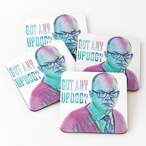 Colin Robinson Updog Coasters (Set of 4)