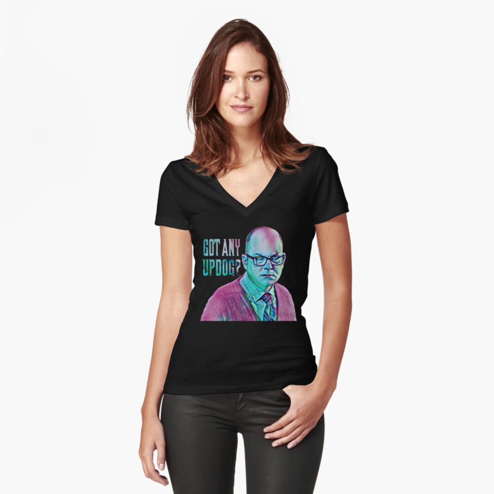 Aperçu de l'œuvre T-shirt moulant col V créée et vendue par Jsherrill1022.
