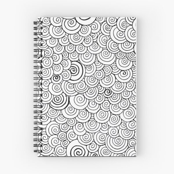 Item preview, Black & White Vortex Pattern designed and sold by Zen-Dragon.