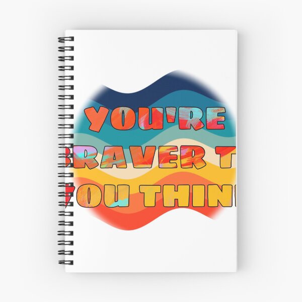 Item preview, You're braver than you think designed and sold by WEShop23.