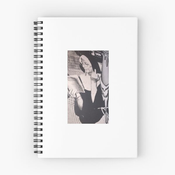 Item preview, Nun smoking with her Middle Finger Up designed and sold by emmavxlerio.