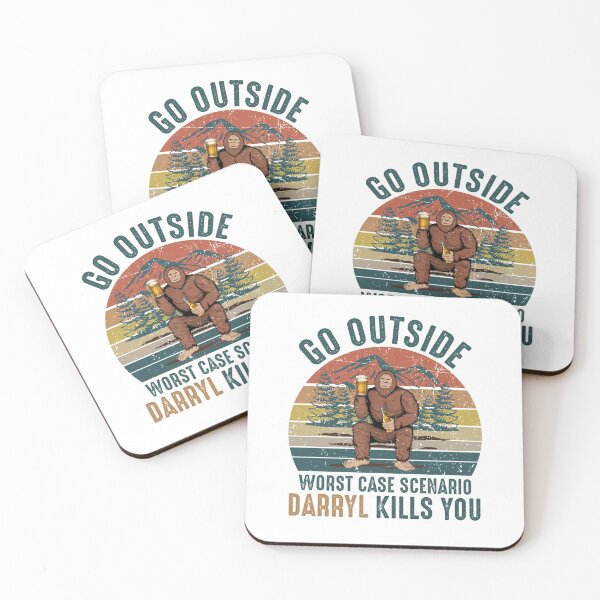Item preview, Go Outside Worst Case Scenario Darryl Kills You Bigfoot Vintage Funny designed and sold by dreamy11.