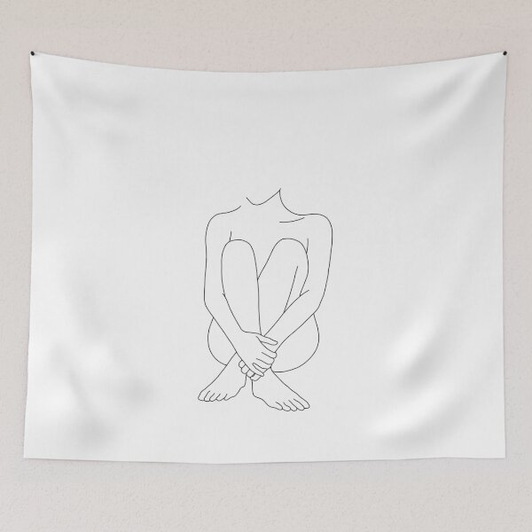 Item preview, Nude figure illustration - Mimi designed and sold by TheColourStudy.