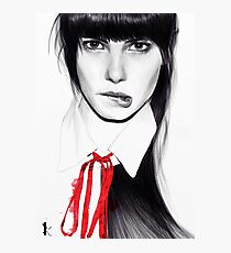 Red ribbon Photographic Print