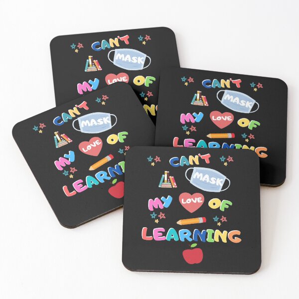 Item preview, Can’t Mask My Love Of Learning designed and sold by cheekygeek.
