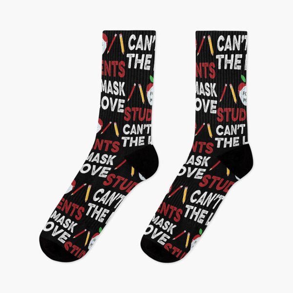 Item preview, Can't Mask The Love For My Students designed and sold by AnimaLovers.