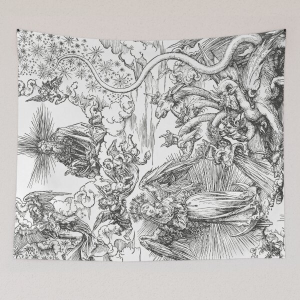 Item preview, La Mujer Sol y el Dragón de Siete Cabezas - Albrecht Durer designed and sold by playmap.