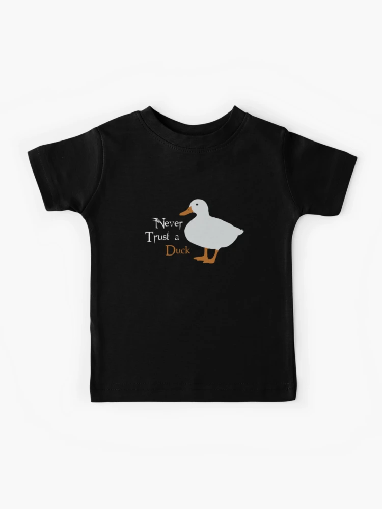 ★SHALOM★ Girls Duck In Trouble Tee Duck Shirt. Just A Girl Who Loves Ducks. Toddler Kids Shirt