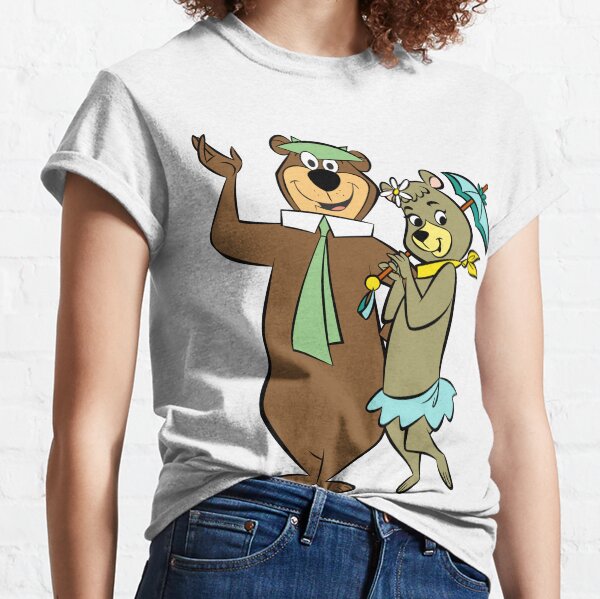 Yogi Bear and Cindy Bear. Shirt, sticker, mask, mug, ... Classic T-Shirt