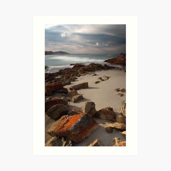 Friendly Beaches, Tasmania, Australia Art Print