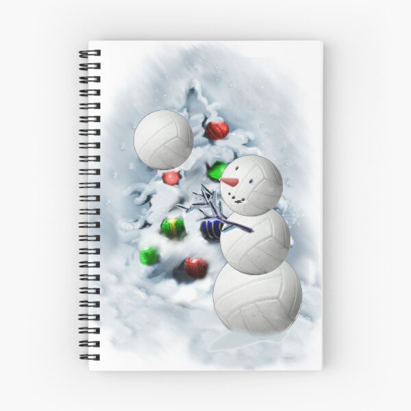 Item preview, Volleyball Snowman Christmas  designed and sold by springdaleshops.