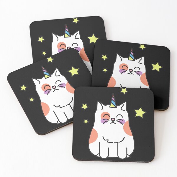 Item preview, Cartoon Unikitty Cute colorful unicorn cat designed and sold by OneTimeEngineer.