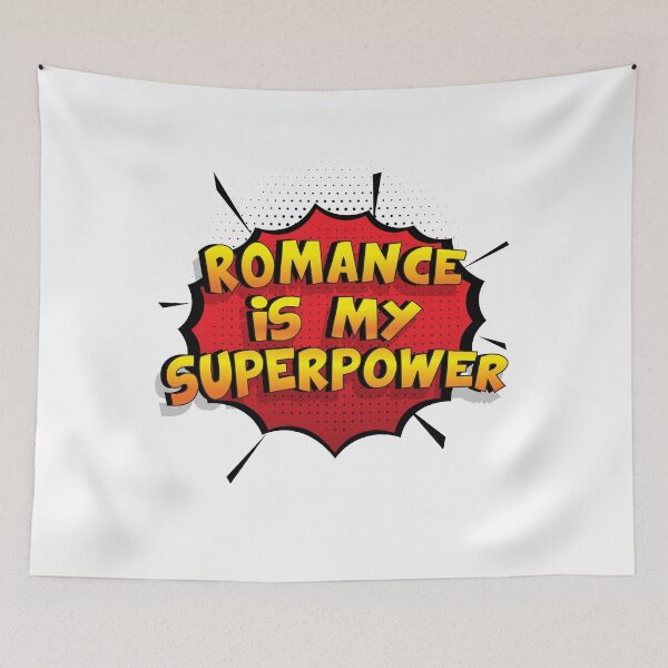Artikelvorschau, Romance ist mein Superpower Lustiges Romance Designgeschenk entworfen und verkauft von Custom365.