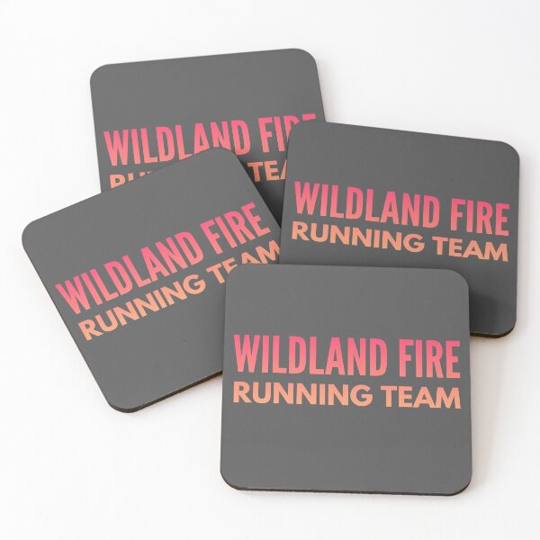 Item preview, Wildland Firefighter Running Team designed and sold by Firefamily.