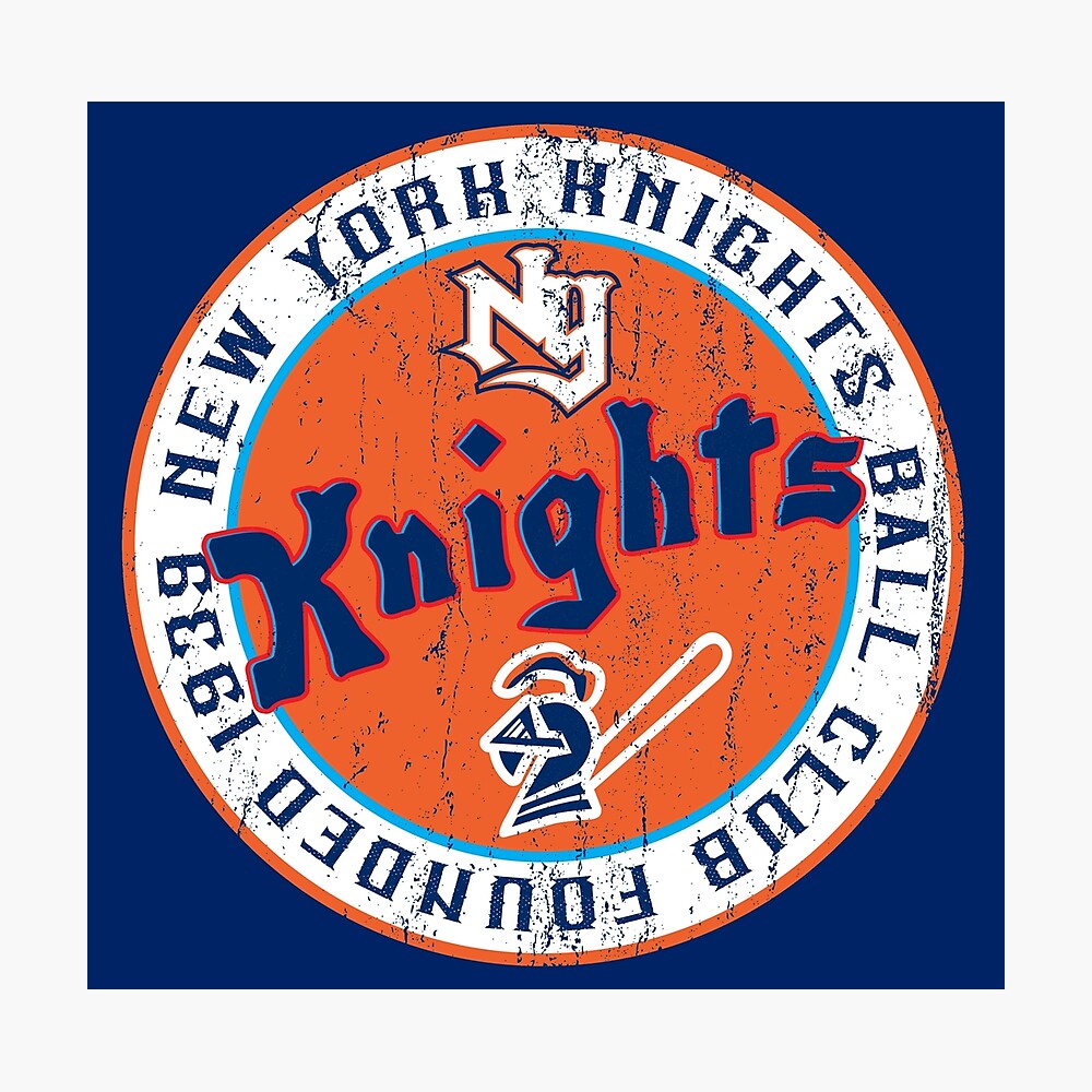 New York Knights Ball Club seal patch Poster for Sale by alhern67