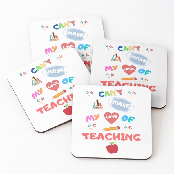 Item preview, Can’t Mask My Love Of Teaching designed and sold by cheekygeek.