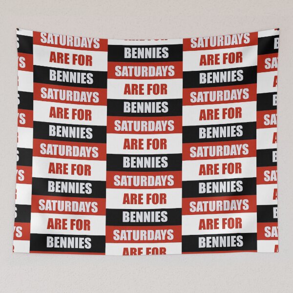 Item preview, College of Saint Benedict (CSB) - SATURDAYS ARE FOR BENNIES designed and sold by Emily Designs.