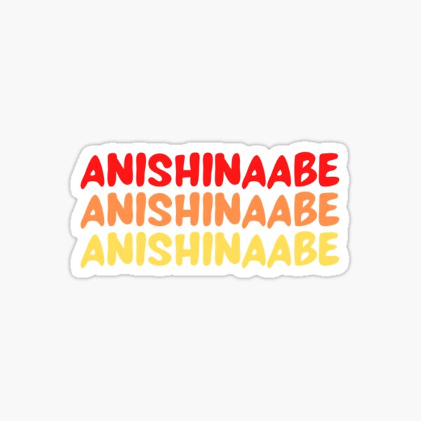 Anishinaabe Sticker